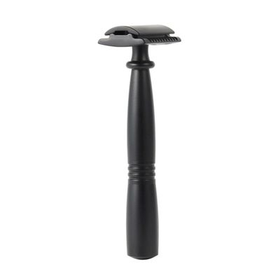 LOOM TREE 3x Mens Shaving Kit Black Luxury Elegant Razor+ Stand Holder + Shaving Brush