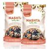 Toku Moku Health Dry Fruits Mix, Premium Trail Mix | Healthy Mixed Nuts with Dry Fruits | Almonds | Blackberry | Cranberry | Pumpkin Seeds (Pack of 2, 84 gram each, Salty Mix) view 1
