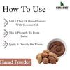 HERBENO Harad/Haritaki Powder For Dark Circles, Face, Skin And Healthy Digestion - 200 Gram view 3
