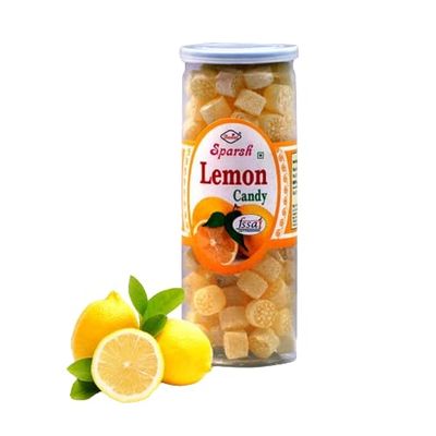 Badal Sparsh Lemon Candy | Narangee | Vegetarian | No Transfat | Sweet Toffee (230 Gram)