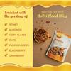 Toku Moku Health Dry Fruits Mix, Premium Trail Mix | Healthy Mixed Nuts with Dry Fruits | Almonds | Blackberry | Cranberry | Pumpkin Seeds (Single pack, Honey Roast - 345 gram) view 4