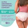 Ultra Absorbent Disposable Period Panties, XL-XXL, 10 Pcs Per Pack(Pack of 3, 30 Pcs) White view 2