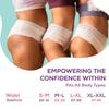 Ultra Absorbent Disposable Period Panties, XL-XXL, 10 Pcs Per Pack(Pack of 3, 30 Pcs) White view 4