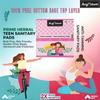 Argonium Prime Herbal Teen Sanitary Pads For Girl (24 Teen Pads 240mm) Cottene Base, Rash-Toxin-Free, High Absorbent, Heavy Flow,Extra Long.Day-Night Napkin With 2Disposal Bags view 3