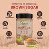 Sunlite Organic - Organic Brown Sugar 500gm I Certified Organic, Unprocessed & Unrefined Raw Sugar for Baking I Rich Source of Minerals & Nutrients I Sulphurless Organic Sugar with No Preservatives view 3