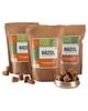 Aazol Organic Jaggery Cubes: Pure Shrirampuri Gur - 1.95kg (650g - Pack of 3) | Natural & Organic | Made with Pure Desi Cow Ghee | Best Texture | Long Shelf Life view 1