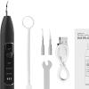 LOOM TREE Teeth Cleaner Professional with LED Light Teeth Cleaning Set for Adults Kids Black view 1