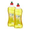 Amazon Brand - Presto! Dishwash Gel | Lemon | 1.5 Litre | 750 Ml X 2 Packs | Leaves No Residue | Grease Cleaner For All Utensils view 3