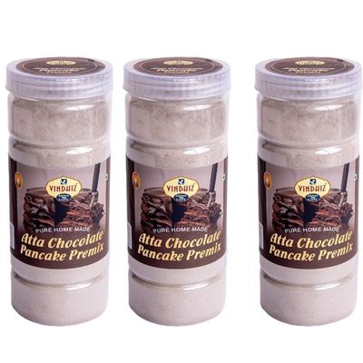 VINDHIZ Atta Chocolate Pancake Premix Combo-3