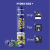 HYDRA KIDS + (ELECTROLYTES, ANTIOXIDANTS & VITAMINS) EFFERSVESCENT TABLETS (BLUEBERRY, PACK OF 60 TABLETS) view 3