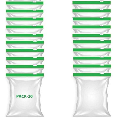 MOBDESK BPA-Free Zip Lock Bag for Fridge | Resealable Ziplock Pouch for Food & Travel | Leakproof Freezer Storage Bags | Zip Lock Covers & Zipper Pouch for Kitchen | Freezer Storage Bags-V-325