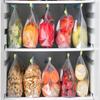 MOBDESK BPA-Free Zip Lock Bag for Fridge | Resealable Ziplock Pouch for Food & Travel | Leakproof Freezer Storage Bags | Zip Lock Covers & Zipper Pouch for Kitchen | Freezer Storage Bags-V-325 view 4