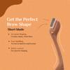 Senzicare Eyebrow Razor | Eyebrows, Upper Lip, Targeted Corner Hair | For Salon-Like Eyebrows No Cuts | Safe & Hygienic (3 units) And Aloe Vera Gel view 4