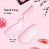 Senzicare Foldable Eyebrow & Facial Razor for Women | Safest & Easiest Hair Removal And Aloe Vera Gel | Foldable & Reusable Pack of 3 | For Upperlips, Forehead, Sideburns Eyebrows etc with Stainless Steel Blade view 4