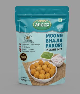 Anoop Moong Bhajia Pakori Instant Mix (Pack of 4)