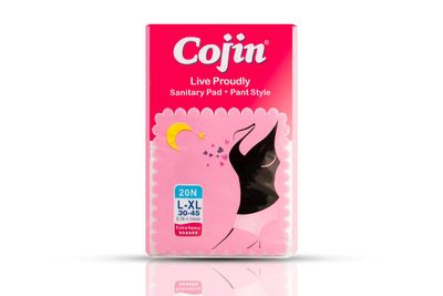 Cojin Overnight Disposable Period Panties For Heavy Flow (L-XL) 20 panties