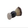 Pearl shaving Brush for men synthetic bristles & colored Resin Handle SBB-96 White & Gray view 2