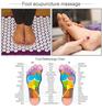Accupressure Blood Circulation Acupressure Mat Acupuncture Massager Mat Pillow Joint Pain Muscle Relief Relaxation With Pillow (Multicolour) view 4