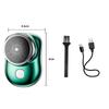 ALI SHIPPING The Ultimate Rechargeable Mini Electric Shaver For Men - Your Portable Grooming Solution., Black view 4
