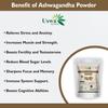 Uswa Ayurvedic Natural Ashwagandha Root Powder | 200gm | Support strength & energy, Extra Strength | Withania Somnifera | view 4