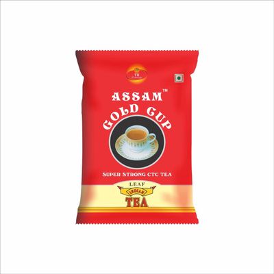 ASSAM GOLD CUP: Super CTC Leaf Tea - Farm Fresh Black Leaf Tea (500gm)