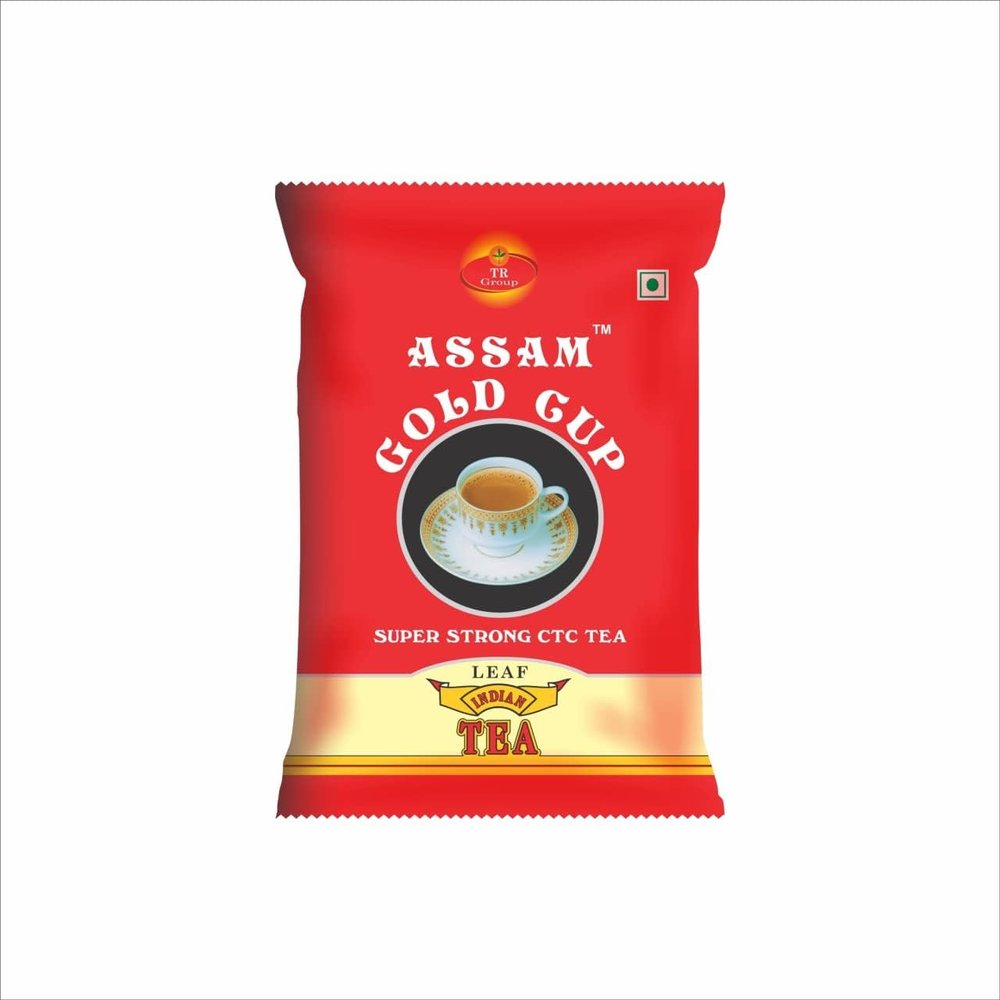 ASSAM GOLD CUP: Super CTC Leaf Tea - Farm Fresh Black Leaf Tea (500gm)