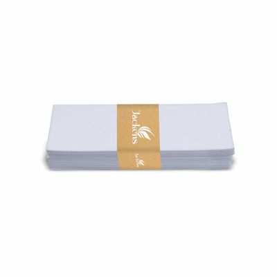 JACKENS Waxing Strips Kit for Normal Skin, 70 Strips | Gel Wax Hair Removal for Women | Non-Woven Hair Removal Plain Waxing Strips | 120 GSM Thickness, JACKENS_D049