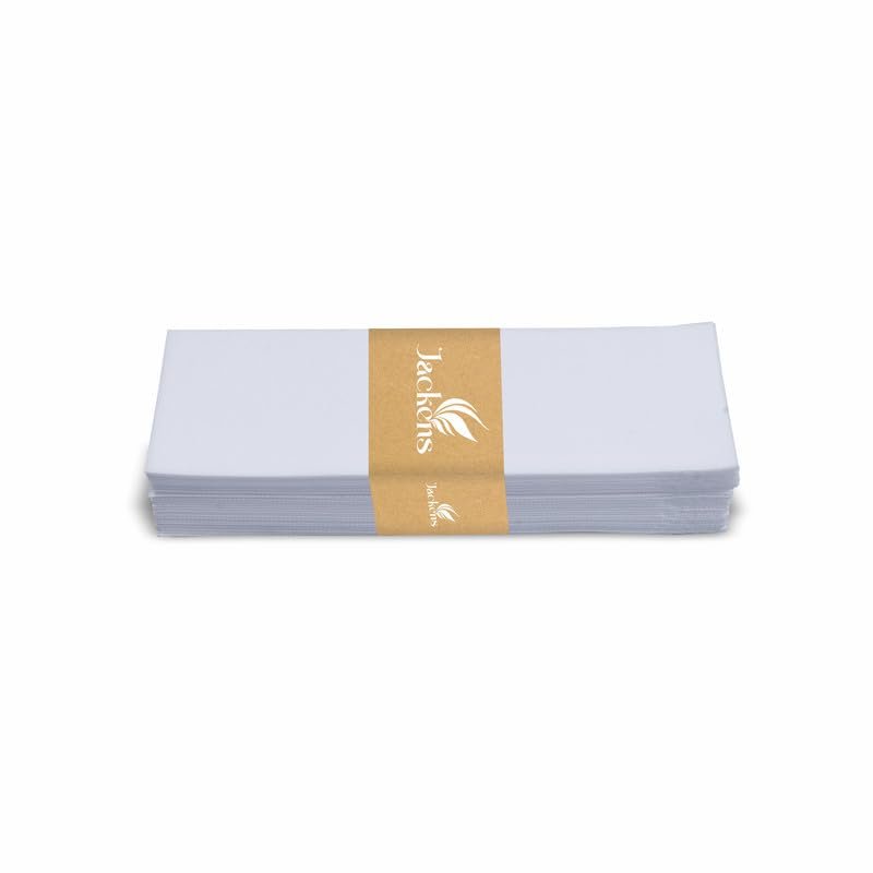 JACKENS Waxing Strips Kit for Normal Skin, 70 Strips | Gel Wax Hair Removal for Women | Non-Woven Hair Removal Plain Waxing Strips | 120 GSM Thickness, JACKENS_D049