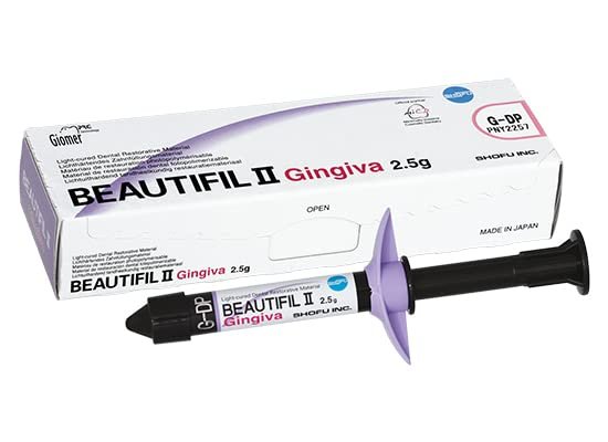 SHOFU BEAUTIFIL II GINGIVA 2.5 G-DP
