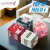 PAPYRUS 2-Ply Paper Napkins | Soft & Absorbent Napkins for Kitchen & Home Use | (100 Pulls X 2-200 Sheets), 4 Packs (800 Sheets Total) | Disposable Napkin Tissue for Dining & Events view 2