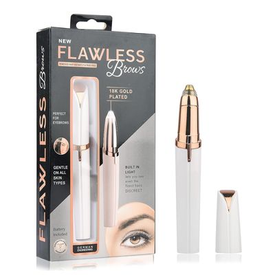 Eyebrow Trimmer, Painless Hair Removal, Microblading Tool, Black