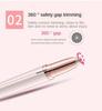 Eyebrow Trimmer, Painless Hair Removal, Microblading Tool, Black view 4