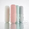 iSTAR Plastic Capsule Shape Travel Toothbrush Toothpaste Case Holder, Portable Toothbrush Storage, Toothbrush Holder, Pack Of 2 (Multicolor) view 2