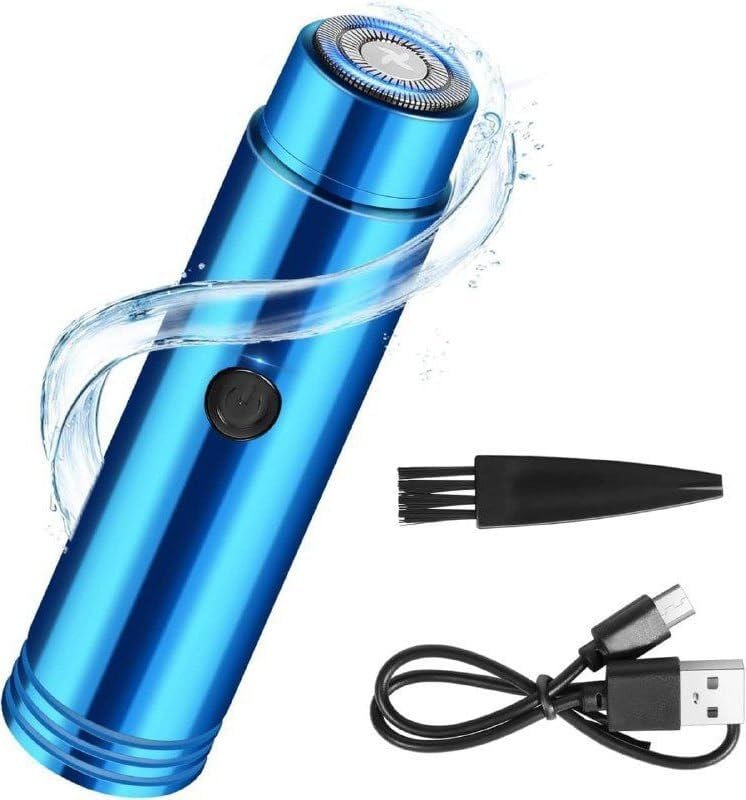 Revin Enterprise Mini Portable Electric Shaver Professional Cordless Rechargeable Beard Shaver hair remover (MINI PORTABLE SHAVER)