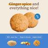 Mer Konfekt - Almond Ginger Millet Cookies | Zero Maida | Gluten-free | Baked Fresh | Jaggery Based | No Refined Sugar | No Preservatives | No Chemicals | Healthy Snack | Party Snack | Pack of 4 X 100 gms view 4