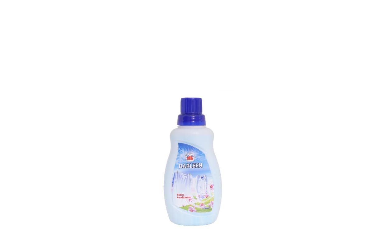 HARLEEN Fabric Conditioner for Softness Shine &Freshness (Blue,500 ML)