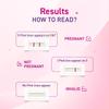 Prega News Advance Test Kit | Rapid Single Step Pregnancy Test Kit Device | 99% Accurate Results in 3 Mins | Pack of 3 and Ova News - Ovulation Detection Kit from Prega News | view 4