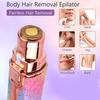 Facial Hair Removal for Women Man Electric Eyebrow Shaper Trimmer Eye Brow Hair Remover Perfect Painless Shaver Device Lady Face Razor Lip, Female Mustache Rechargeable Epilator (Rainbow) view 2