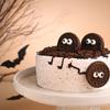 FlowerAura Delicious Fresh Oreo Chocolate Halloween Cake For Birthday Cake, Anniversary Cake, Valentine's Day Cake, Mother's Day Cake, Father's Day Cake, Women's Day Cake (Same Day Delivery) (1Kg) view 3