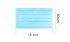 Acuron 3 Ply Ear Loop Style Surgical Face Masks With Built-in Nose Pin | ISO & CE Certified Soft Meltblown Layer Fabric Unisex Surgical Masks (Blue, Pack of 100) view 3