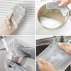 GOPSZOME Double Layer Scrubber, Anti-Scratch Scrubbing Pad for Cleaning Dishes & Sinks, Pots & Pans, Replace Kitchen Sponges, Reusable Multipurpose Steel Cloth Wire (Pack of 6). view 4