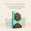 Honeybee Aloe Vera Facial Wax Strips | Waxing Strips for Women | For Upper Lips, Chin, Fingers & Toes | Hair Removal for Sensitive Skin | Pack of 2 view 2