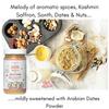 Tea Tops India Milk Masala | Melody of aromatic Spices, Saffron, Sonth, Date & Nuts | Naturally sweetened with Dates Powder | Powdered Nut Milk Mix | Dry Fruit Powder | 100 g view 2