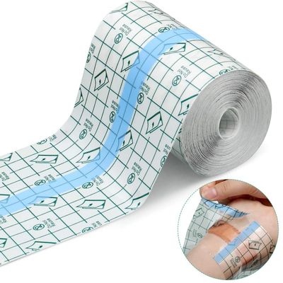 Abhaymart Freely Cut Transparent Stretch Adhesive Bandage Dressing PU Film Wound Waterproof Sticker Good for Wound Healing Both for people or Pets Dressing Pads Tattoo Aftercare Bandage
