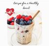 Ahoy! Overnight Oats | With Mixed Berries & Premium Chia Seeds | Vegan Oats| High Fiber| Gluten Free | High in Proteins and Fiber (200 gm) view 3