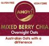 Ahoy! Overnight Oats | With Mixed Berries & Premium Chia Seeds | Vegan Oats| High Fiber| Gluten Free | High in Proteins and Fiber (200 gm) view 4