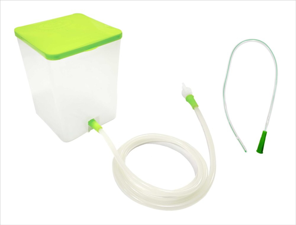 SWASTHYA SARVADA PVC Enema Kit for Home use with user manual | Enema home kit for Adults Reusable & washable For Mens and Women 1500 ML