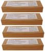 JACKENS Waxing Strips Kit for Normal Skin | Gel Wax Hair Removal for Women | Non-Woven Hair Removal Plain Waxing Strips | 120 GSM Thickness, Pack of 4 view 1