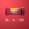 CaliBar 10g Protein Bar - Berry Almond Crispy Bar (Pack of 12) Real Bits of Cranberry & Blackcurrant, Low In Sugar, Sweetened With Honey, Gluten-Free, 4g Fiber, No Preservatives (40g x 12 Bars) view 4