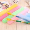 MILDIV 4 Pack Toothbrush Cases Travel Toothbrush Holder Portable Toothbrush Container Case Plastic Toothbrush Carrier Cover Case Toothbrush Protector for Traveling, Bathroom, School, Home, Camping view 3